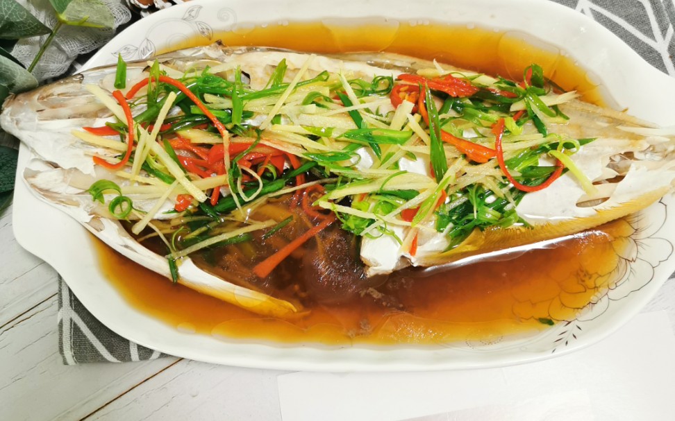 活动作品清蒸马面鱼也叫剥皮鱼简单易学好吃好吃