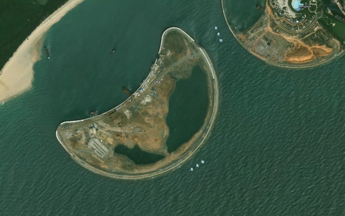 海口人工岛图片