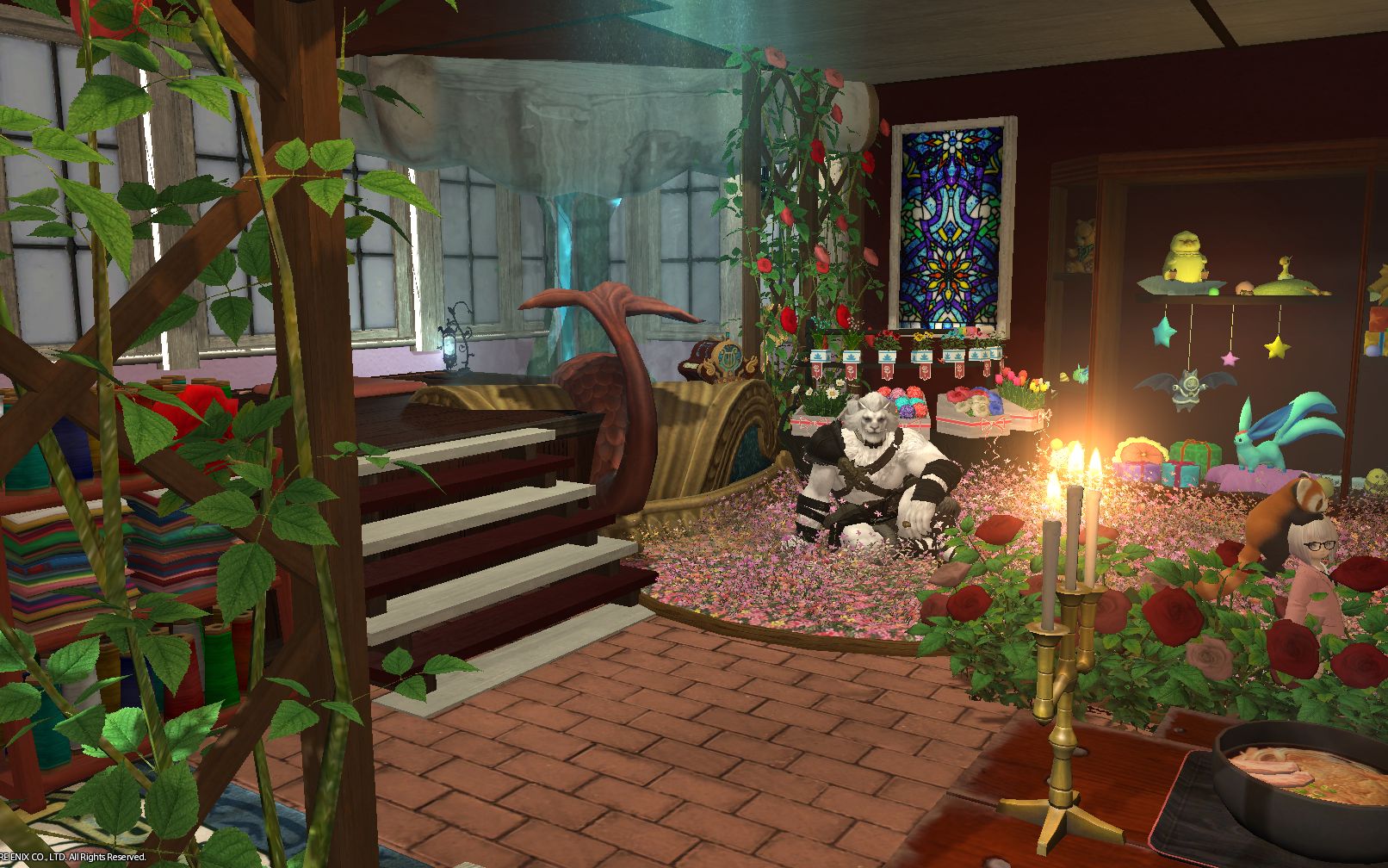 【ff14装修】花店街与你的物语