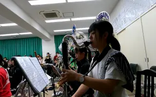 Video herunterladen: 【京都橘】高校吹奏乐部 21/03/2021室内合练