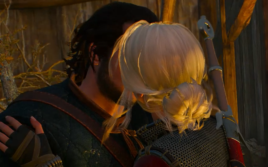 巫师3中希里的吻竟然给了他