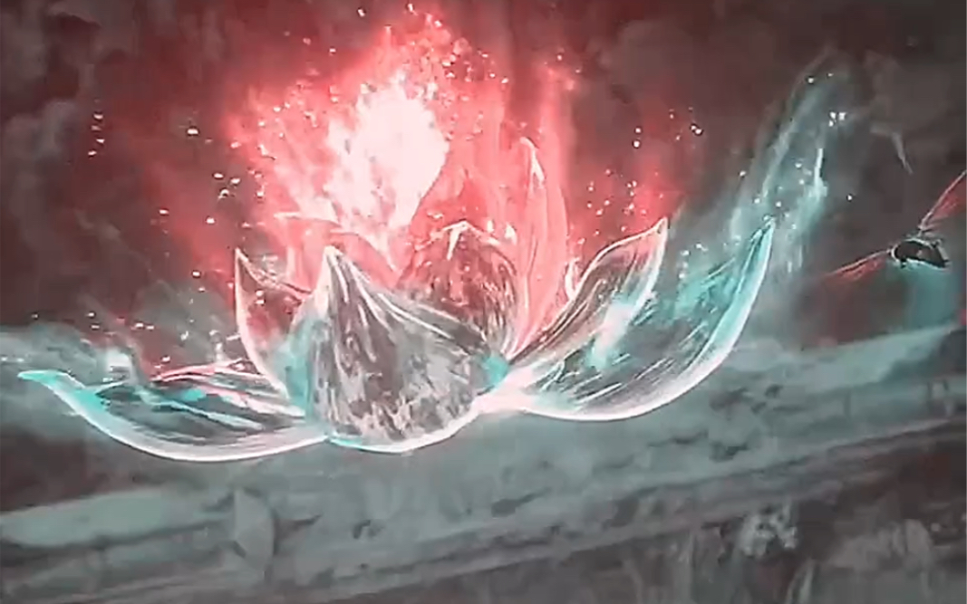 又可以看到四色火莲了