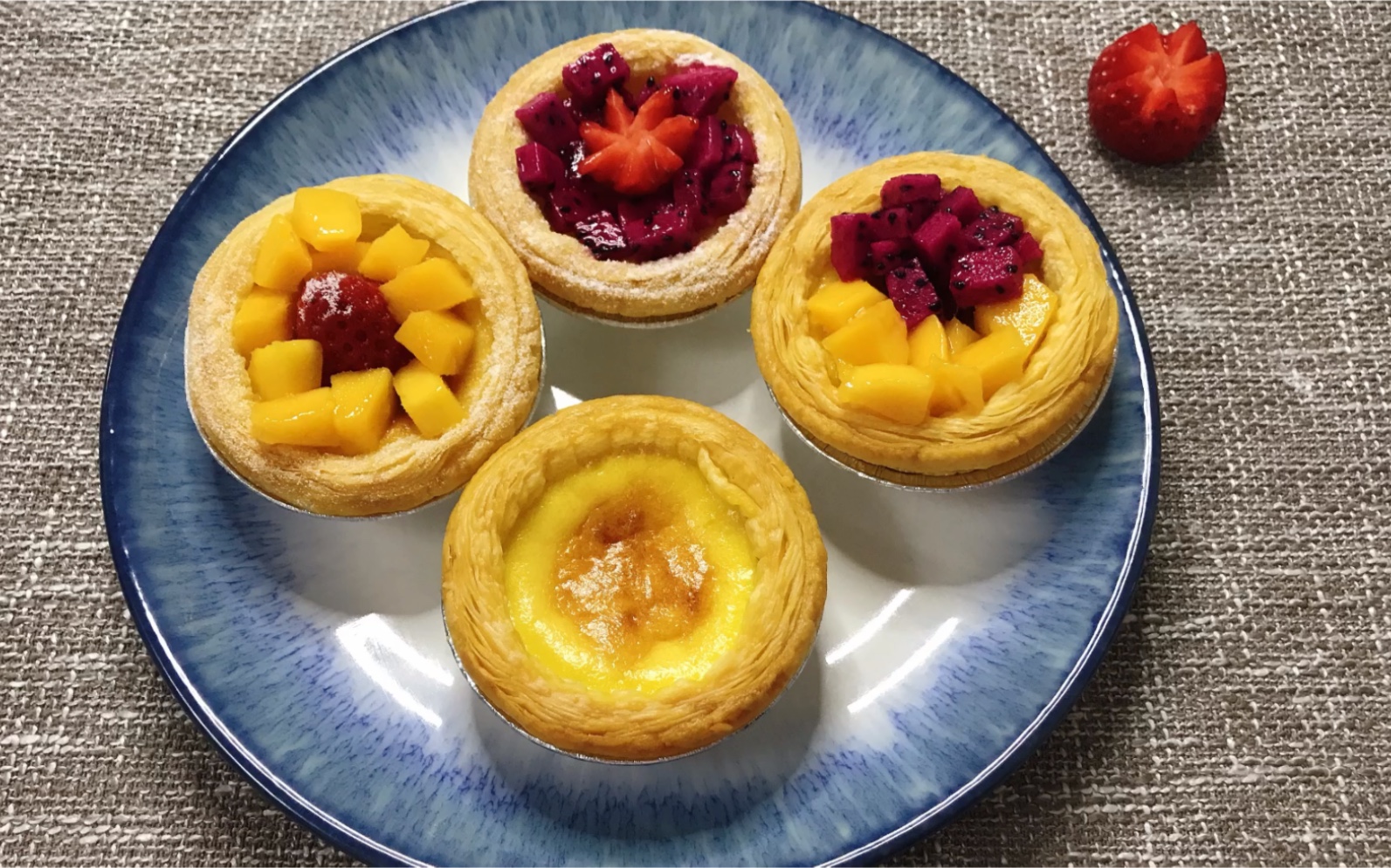 不浪费蛋清的水果蛋挞