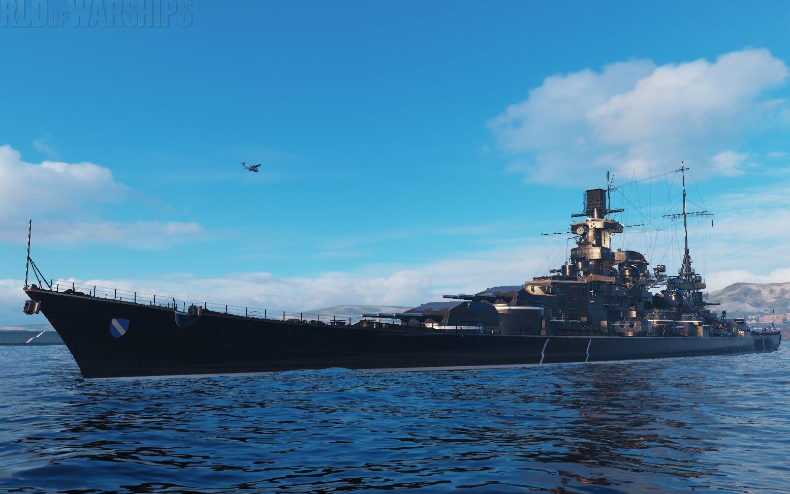 wows亚服沙恩霍斯特冲锋近战配合队友翻盘