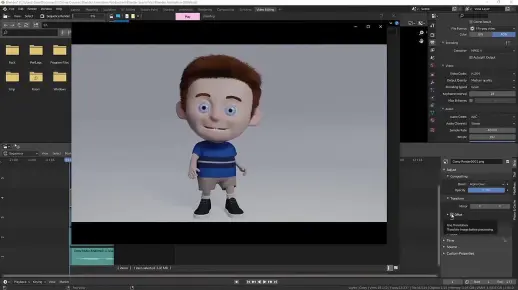 Blender2.9 角色从建模，骨骼到动画全流程详细教程