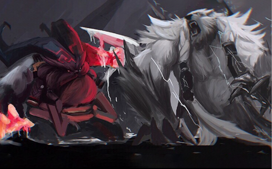 【英雄联盟/奥恩/沃利贝尔/混剪】来打一架吧,兄长!