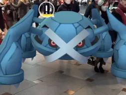 Download Video: 【Pokémon GO】起猛了，在京都遇到野生巨金怪