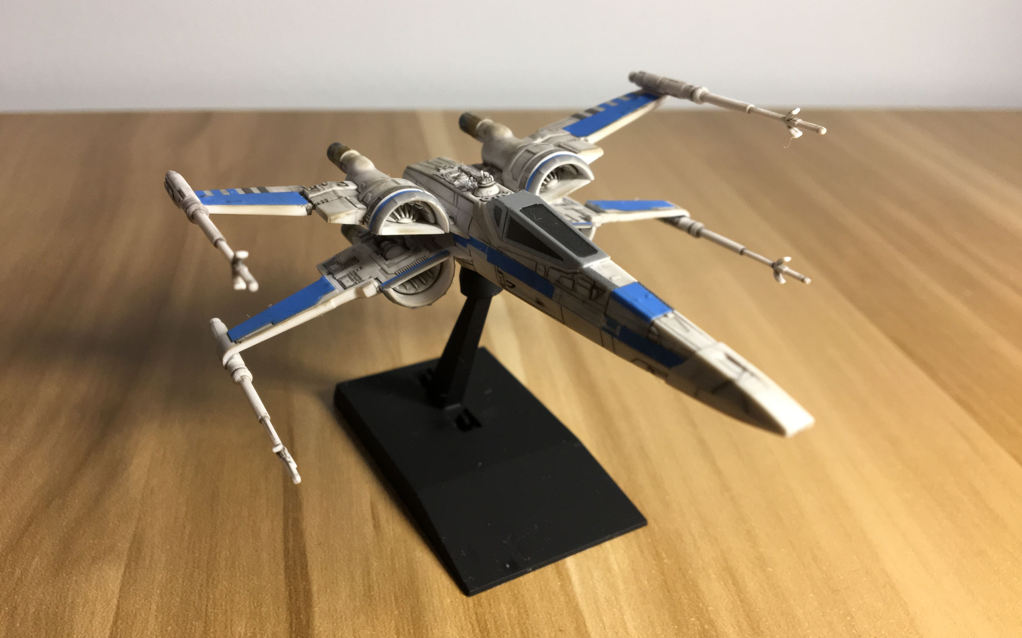【星球大战模型】x-wing 万代星战小比例系列制作