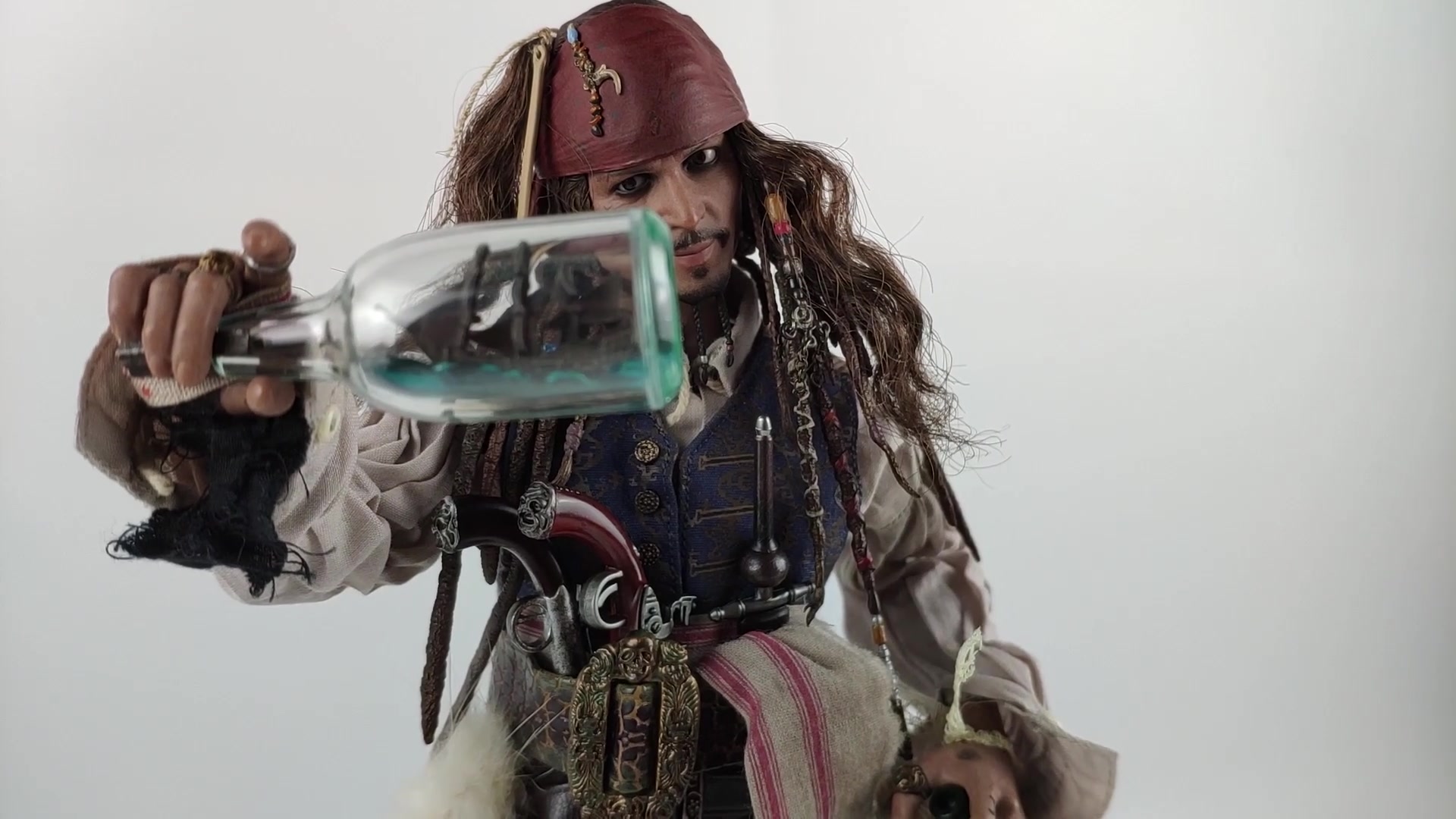 hottoys神物ht巅峰之作hottoysdx15杰克船长加勒比海盗