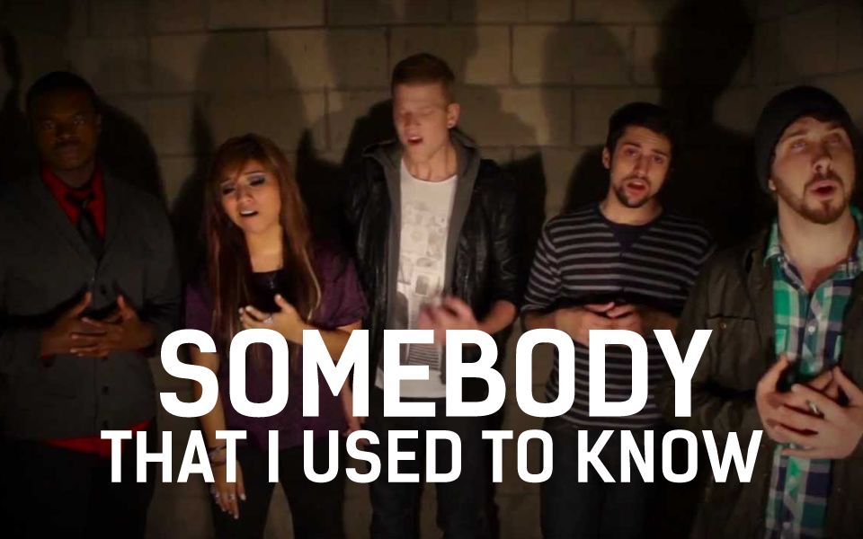 [图]【噗通响字幕组】【熟肉】 Somebody That I Used To Know - Pentatonix (Goty