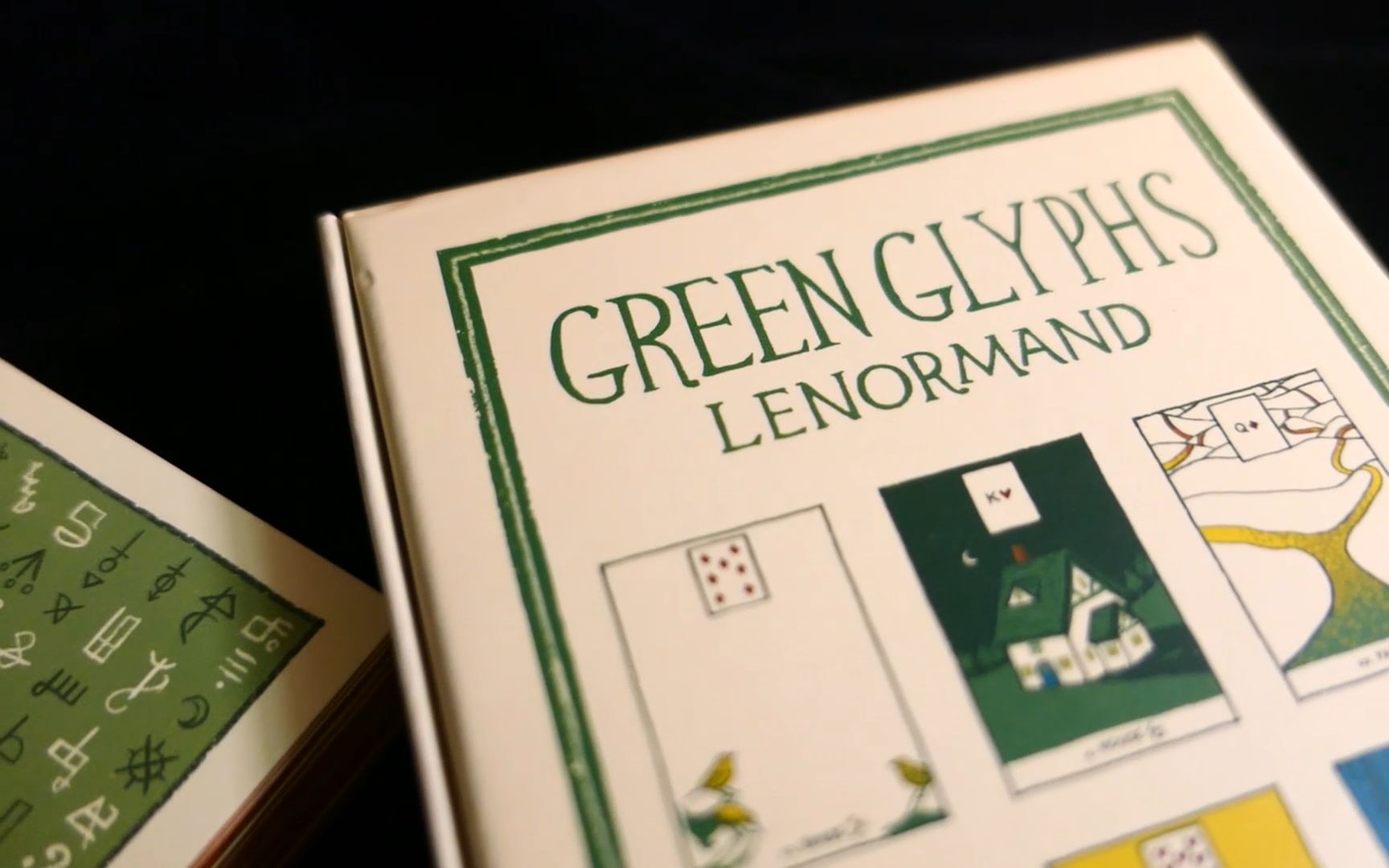 【林间秘文/青色符文】利诺曼 Green Glyphs Lenormand 全牌面展示 棱镜塔罗作者James R Eads新作雷诺曼哔哩哔哩bilibili