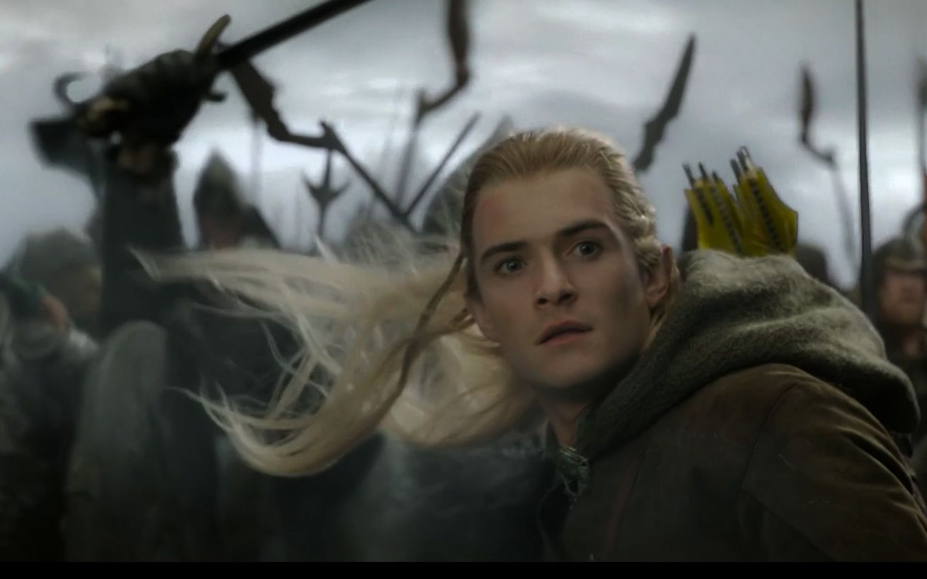 [图]【精灵王子Legolas】魔戒/指环王3：王者归来，莱戈拉斯/绿叶cut