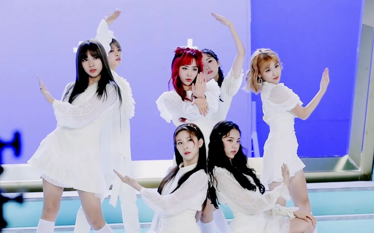 中日韩新女团公园少女(gwsn) 出道曲 puzzle moon舞蹈预告版_哔哩哔哩