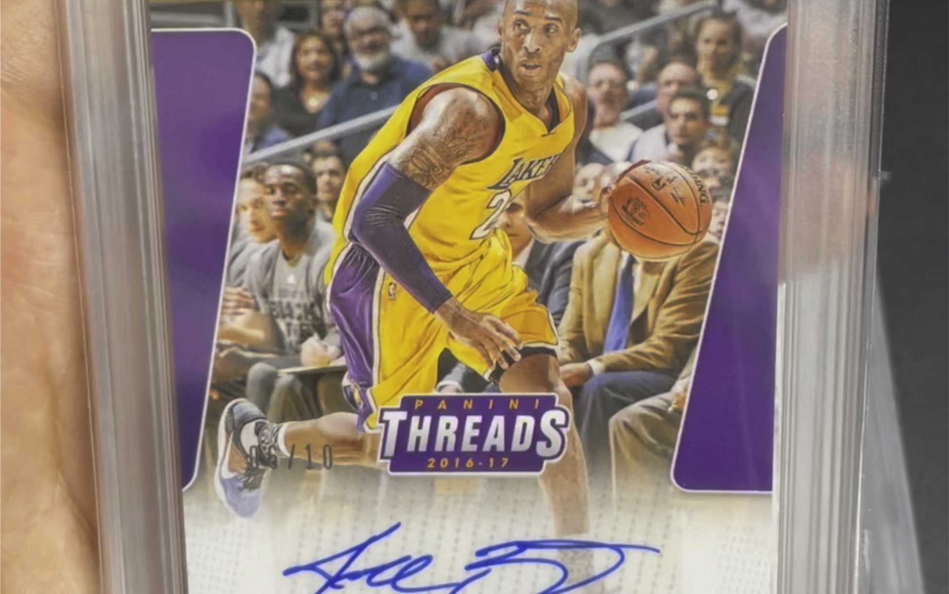 【bgn卡牌评级&必金卡牌微信小程序】96黄金一代湖人王朝科比小背心金