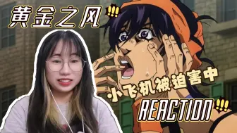 Télécharger la video: 【JOJO的奇妙冒险reaction】黄金之风22：小飞机做错了什么哈哈哈