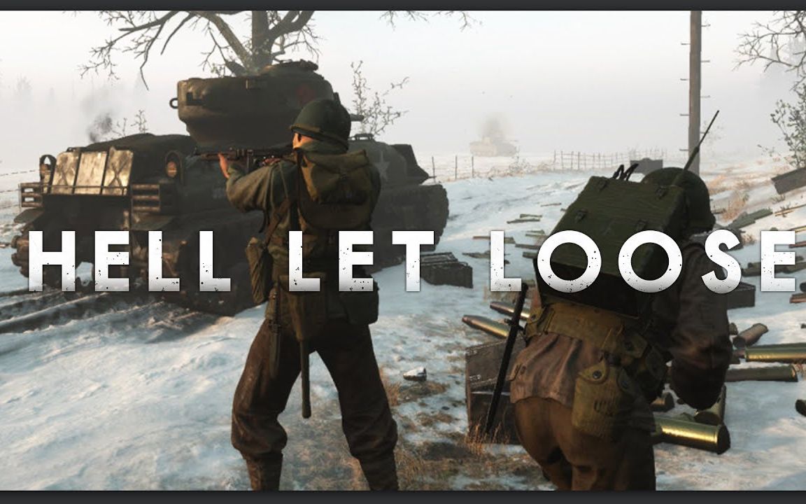 hellletloose人间地狱在雪地上打仗真是门苦差事