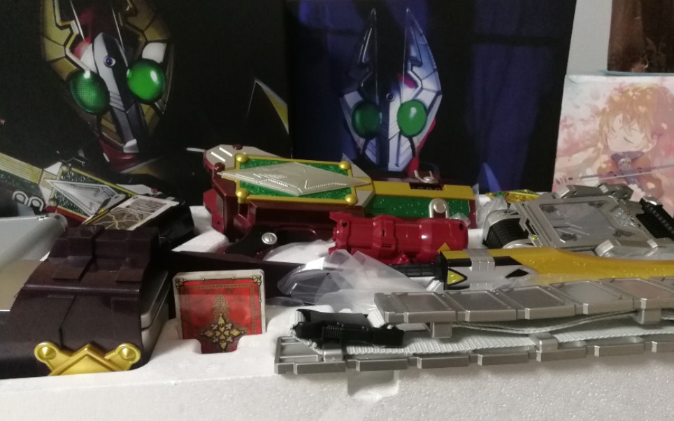 假面骑士blade 格连csm腰带豪华版开箱视频_哔哩哔哩_bilibili