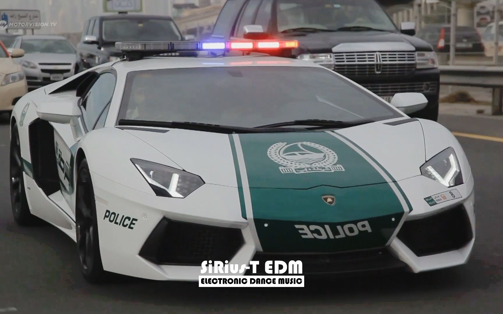 迪拜用于巡逻的兰博基尼警车(Dubai Police Cars) | Shahmen  Mark (EMR3YGUL Remix)哔哩哔哩bilibili