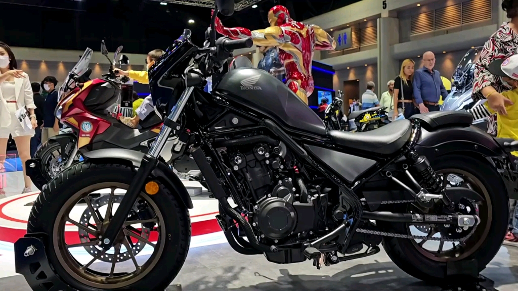 新本田运动美式巡航 rebel 500 h2c 展示