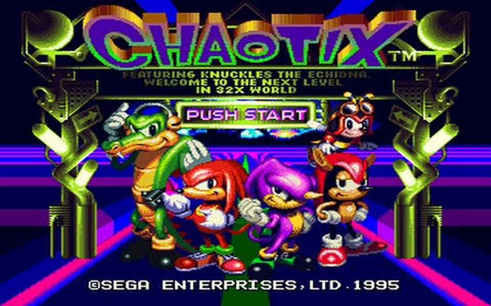 [图]SEGA 32X卡奥蒂斯-Knuckles' Chaotix Boss集