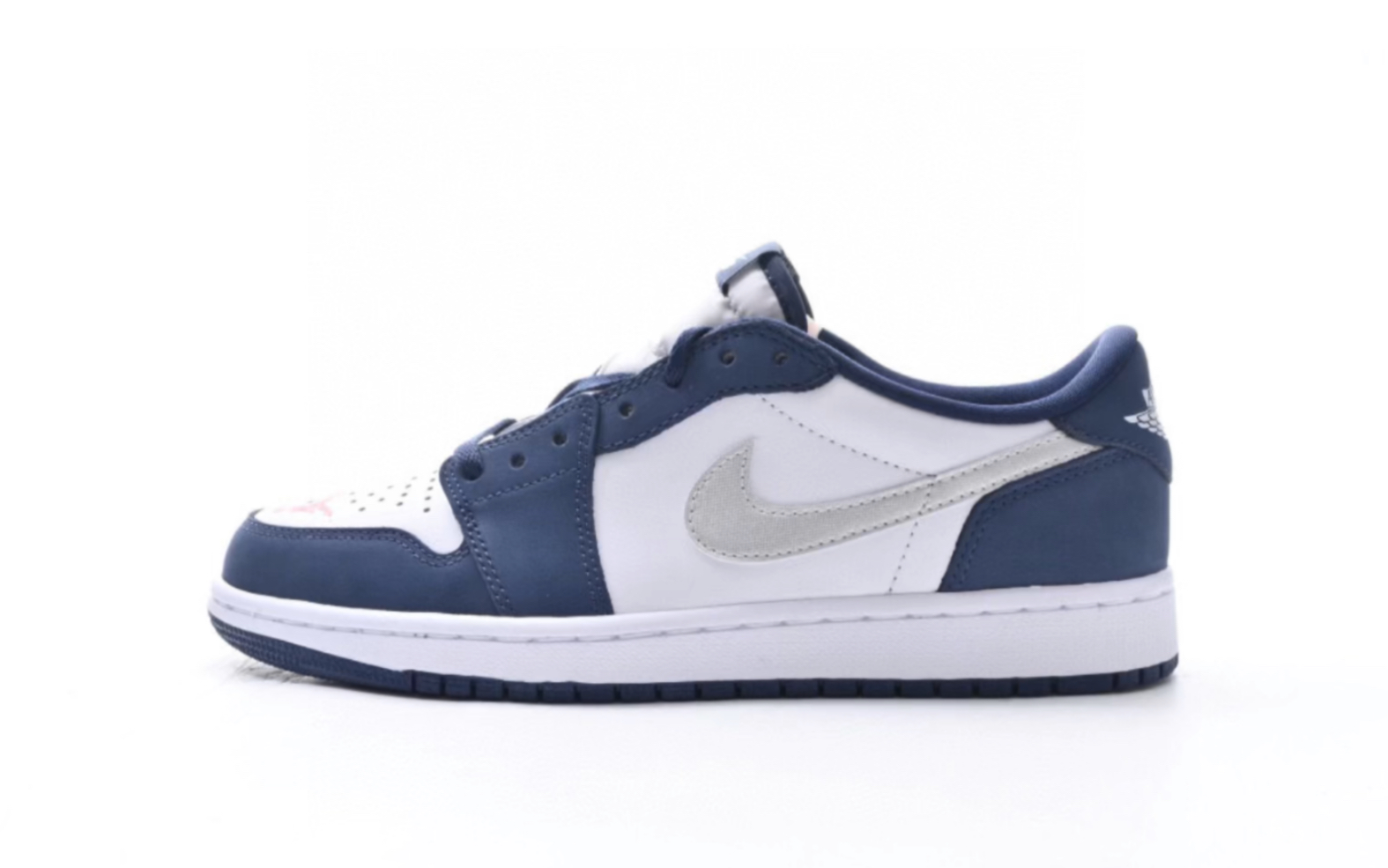 乔丹 nike sb x air jordan 1 low midnight navy aj1 海军白蓝低帮