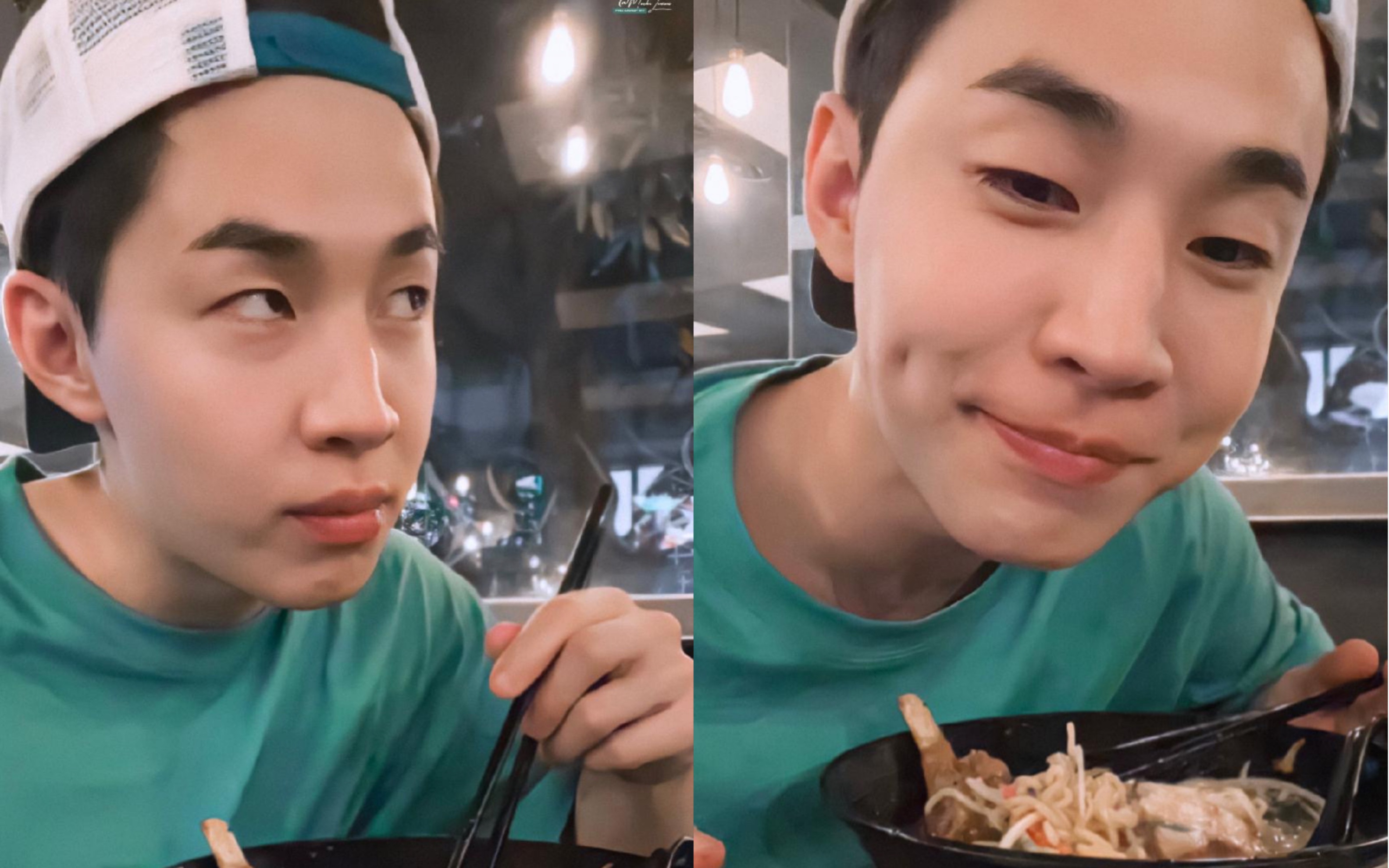 henry刘宪华220512可爱的吃面直播中字