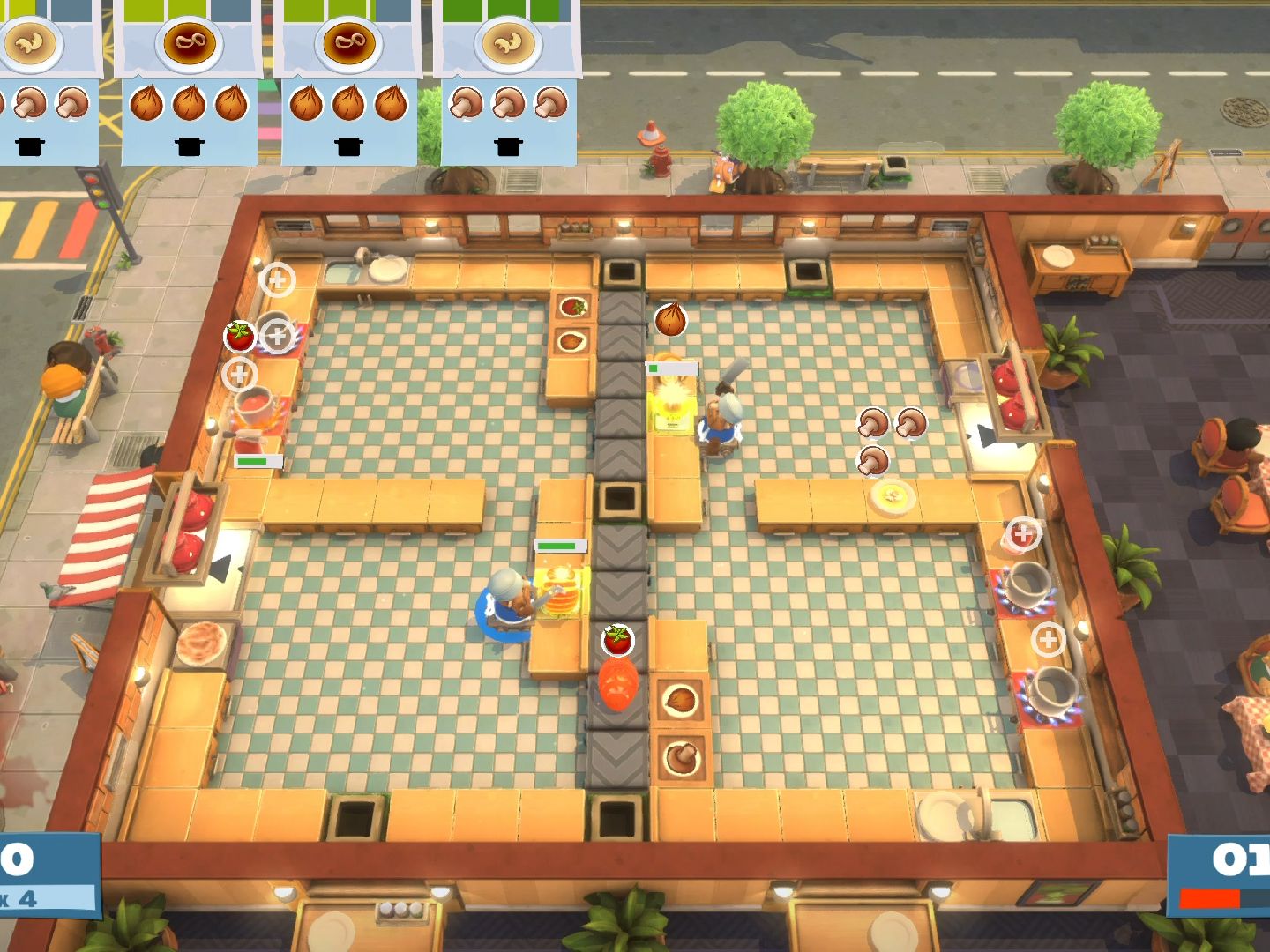 【胡闹厨房1】单人模式6-2四星