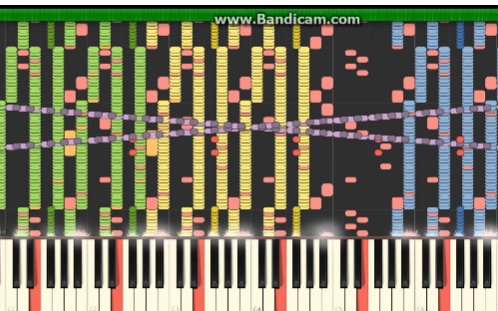 [图]【SYNTHESIA】永恒经典 千本樱钢琴版 无损音质