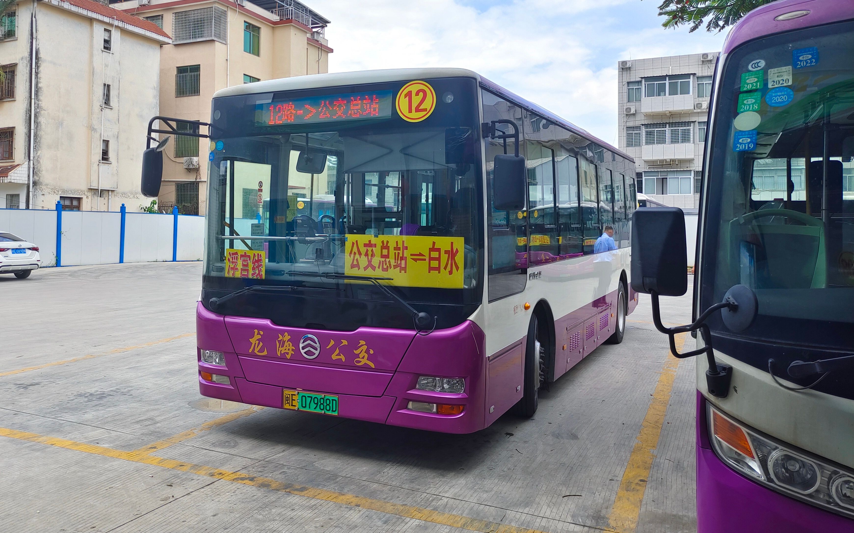 qc1漳州龙海公交12路pov龙海公交总站62白水公交站快进版