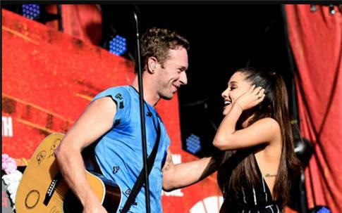 [图]Ariana Grande & Coldplay - Just a Little Bit of Your heart