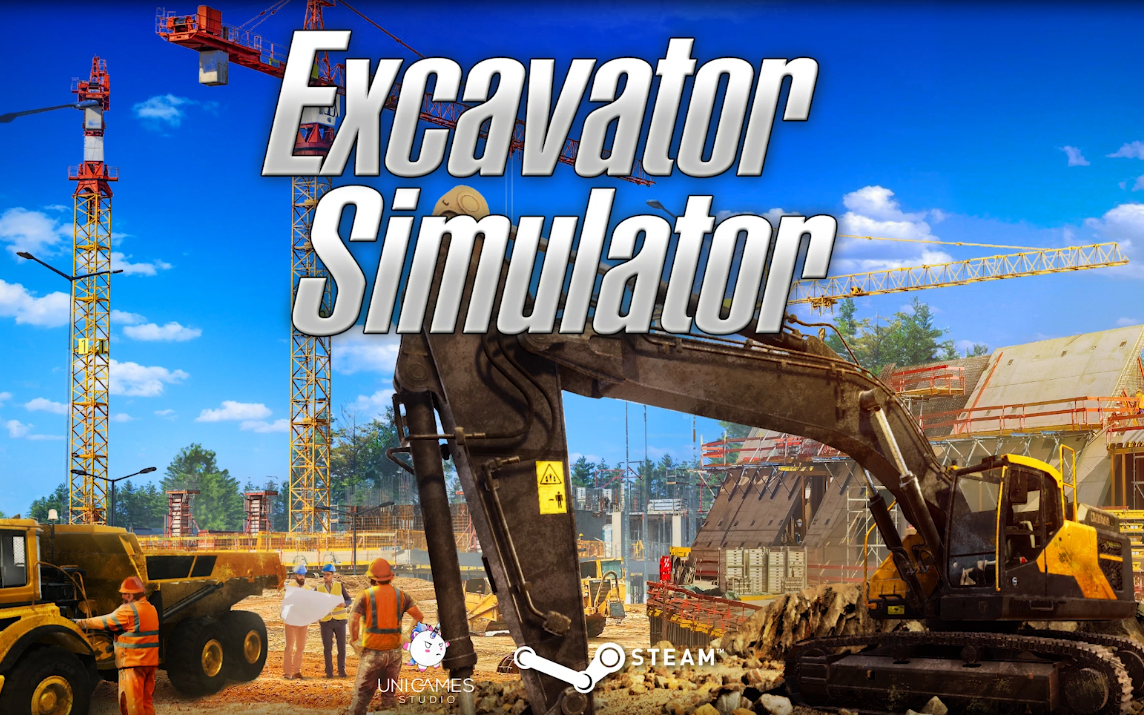 挖掘机模拟器《Excavator Simulator》 将在10月28日于STEAM发售游戏预告