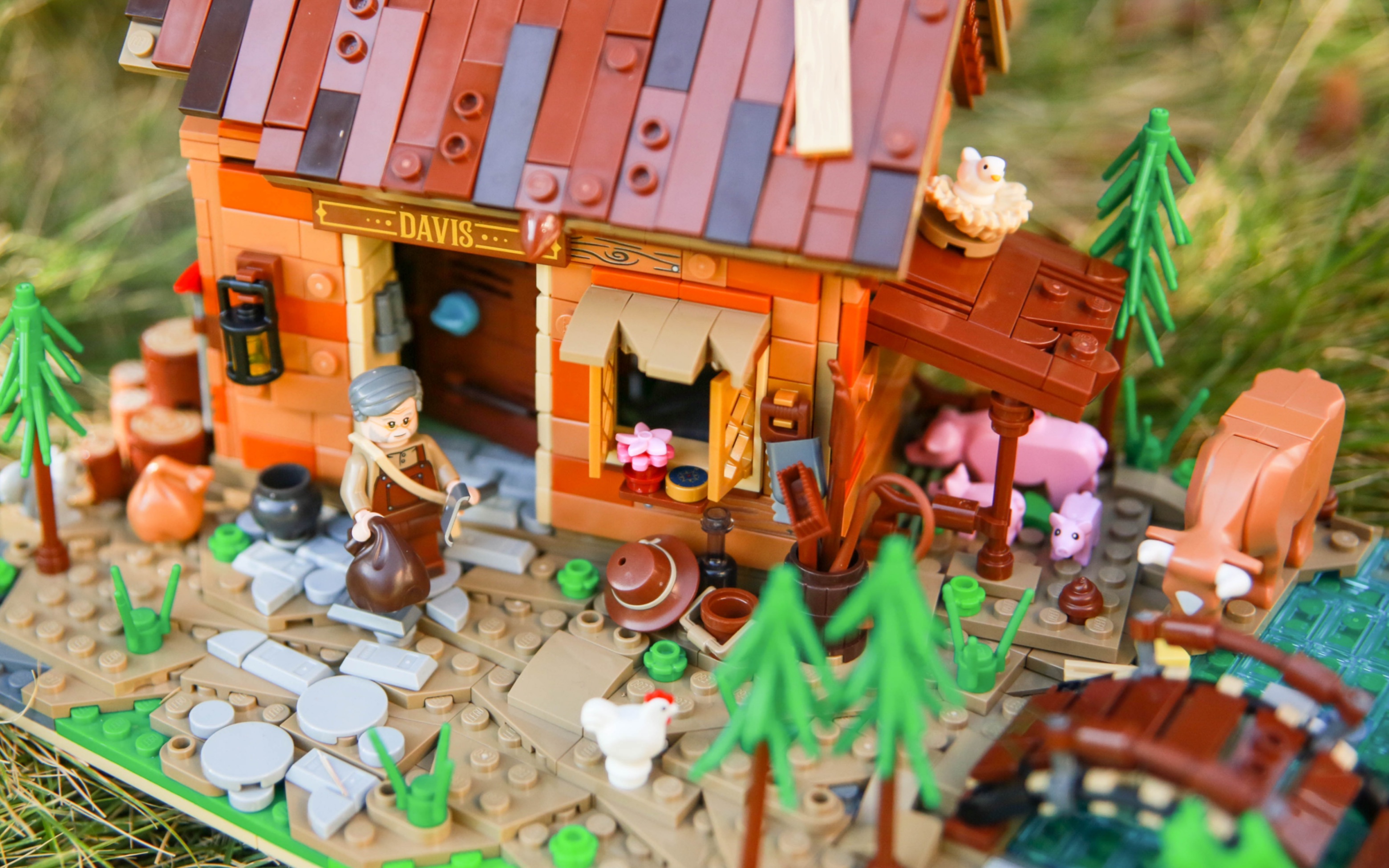 岱高乐 乐高moc 乡间小屋 daviss cottage