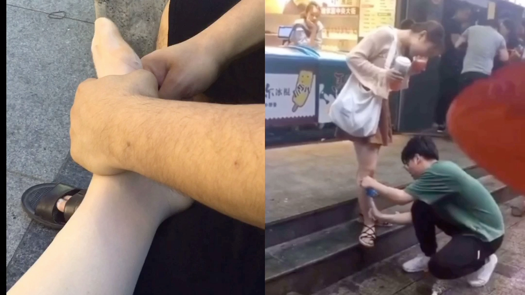 婚前给擦腿婚后给揉脚女人看了羡慕男人们看了呢
