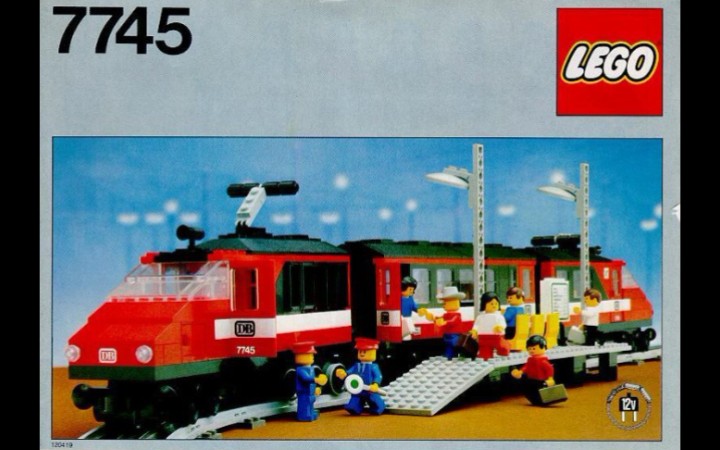 乐高火车7745高速城市快车速组评测