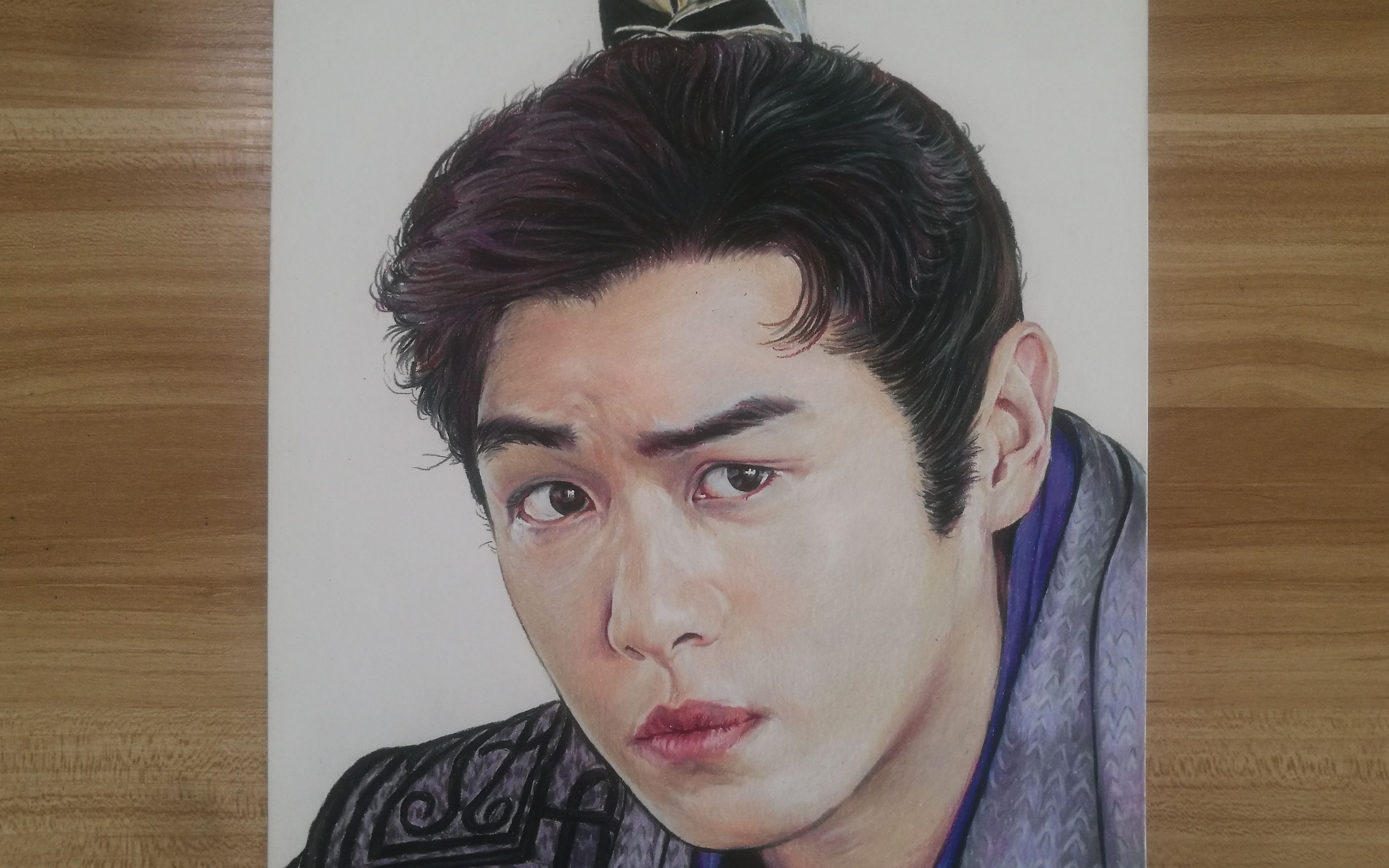 【彩铅手绘】庆余年 范闲 张若昀 8分钟极速版 给我个机会看完可好?