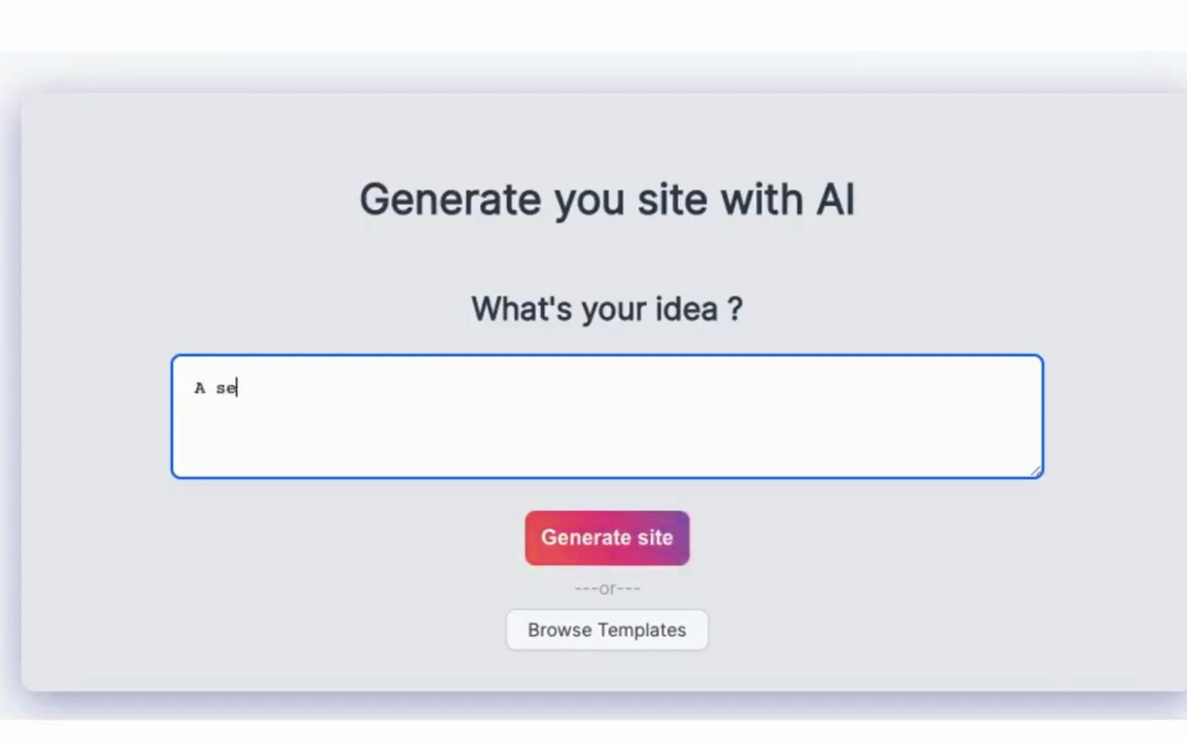 AI帮你建网站,分分钟搞定,还很漂亮哔哩哔哩bilibili