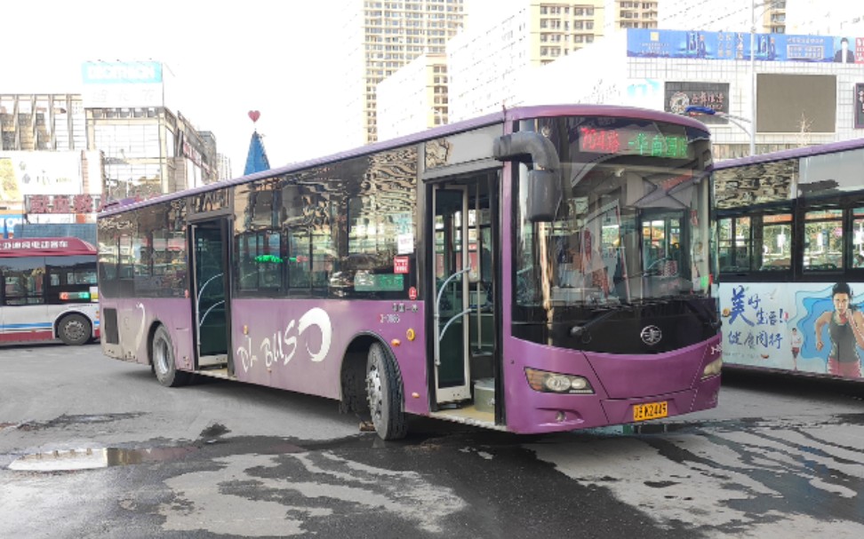  美丽富庶西山村>[pov-037]【大连公交】704路 华南国际商城-西山宿舍