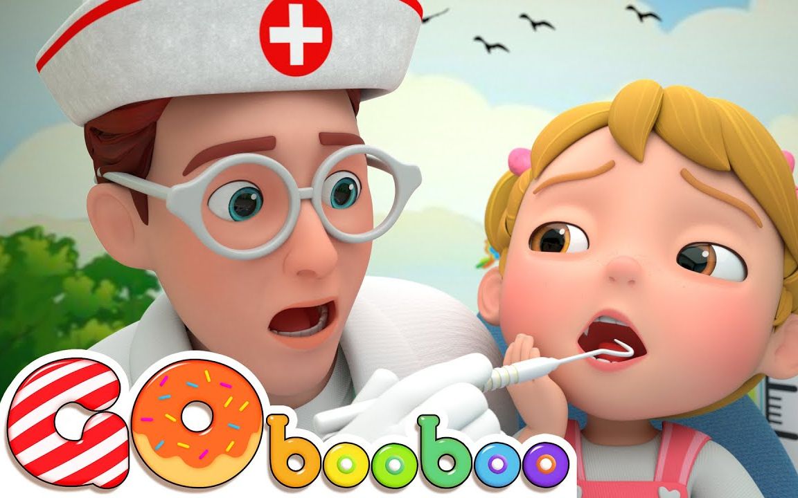 [图]【GoBooBoo英文儿歌】Dentist Check Up Song + More Nursery Rhymes & Kids Songs -GoBooBoo