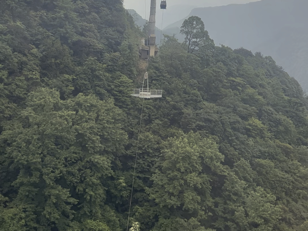 金佛山缆车图片