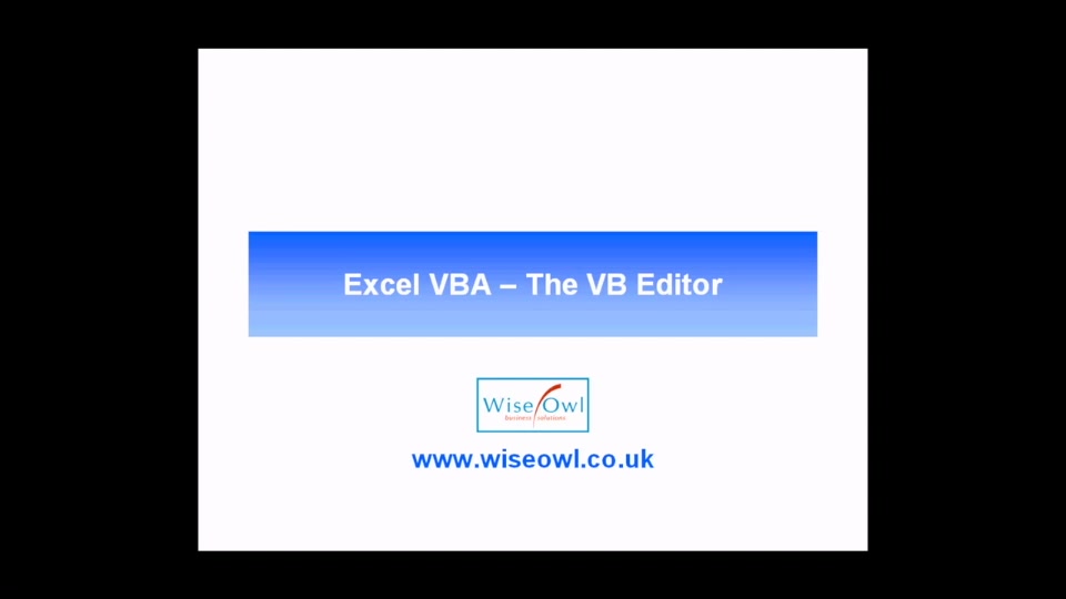 【思维教学】Excel VBA 第01课如何打开VB编辑器哔哩哔哩bilibili