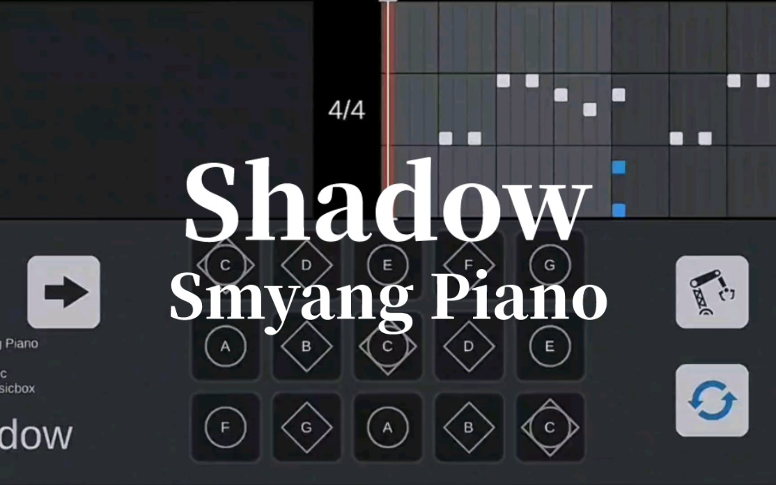 shadow – smyang piano | bts防弹少年团 | 闵玧其 光遇琴谱