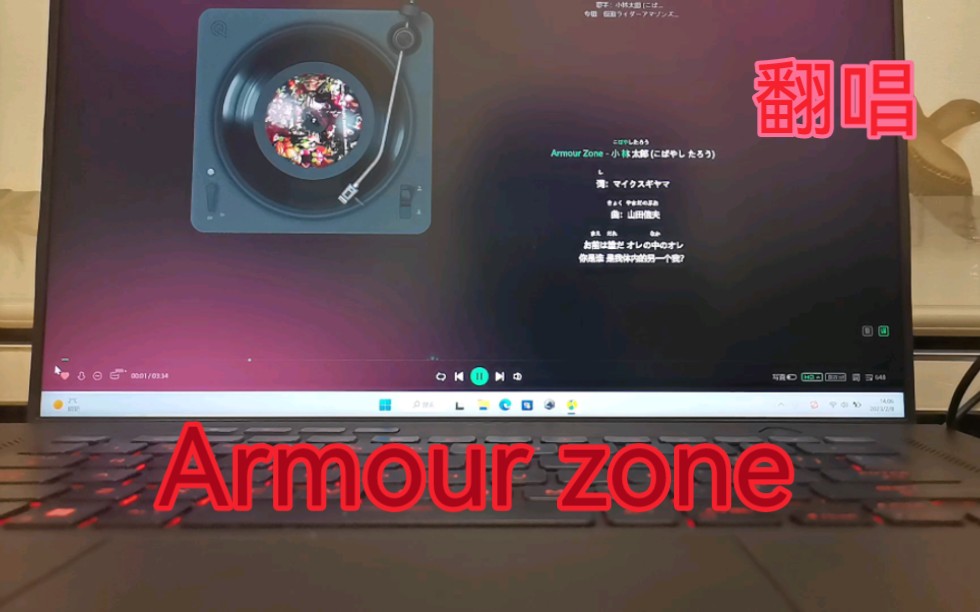 [图]粽子翻唱！【armour zone】