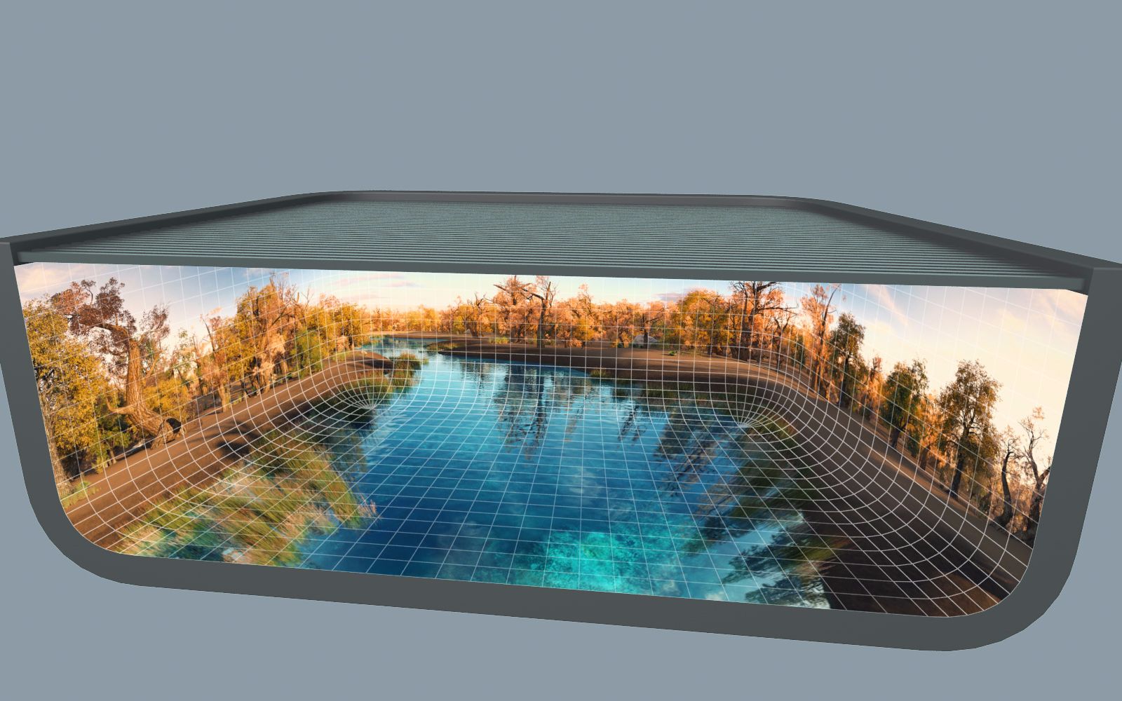 沉浸式t型四折幕cave影片