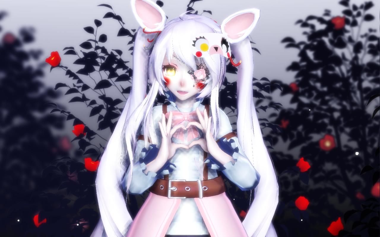 [图]【MMD X Fnaf】Mangle ♤ Circles//恐惧缠身时无人倾听我的话语