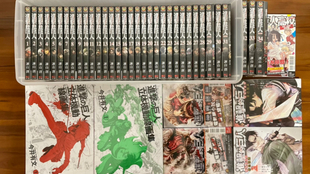 开箱 展示 进击的巨人漫画 同人开箱展示 电锯人谷子展示 哔哩哔哩 つロ干杯 Bilibili