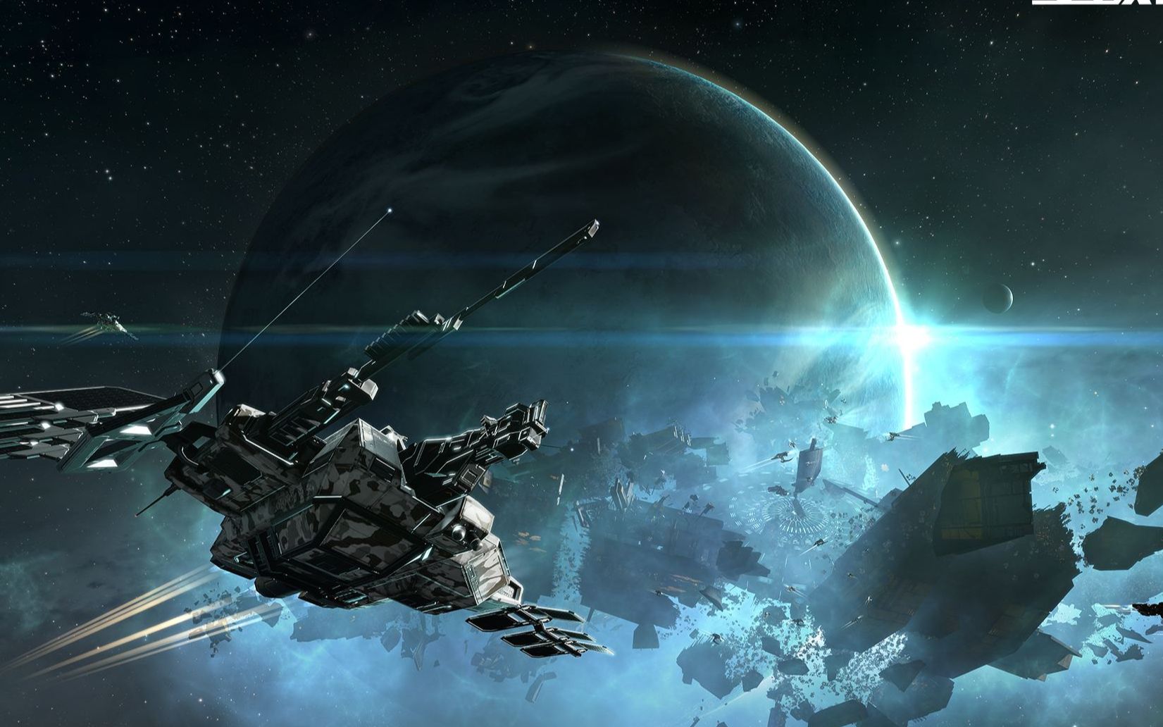 科幻史诗混剪星海战场全军舰队前方净空开始跃迁