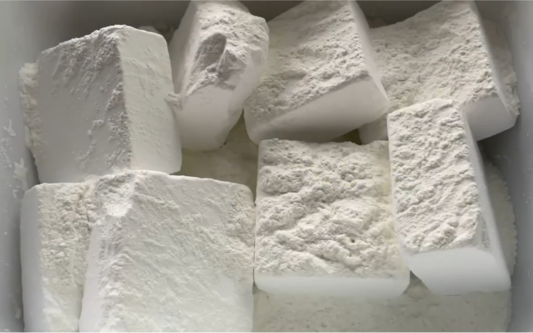纯白镁粉块