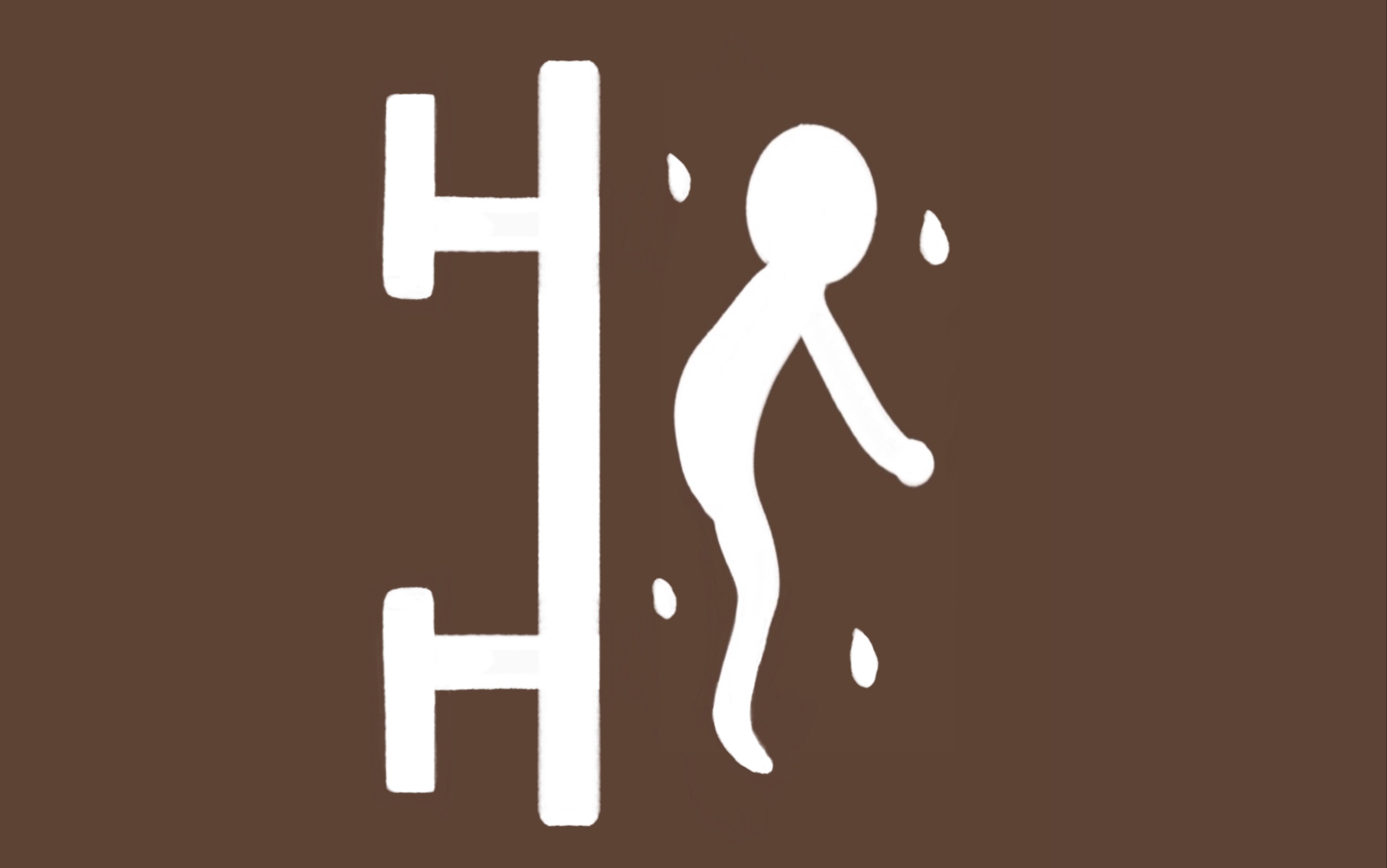 画字猜字#提示:一个人躺在床上有脓血或虚汗流出.