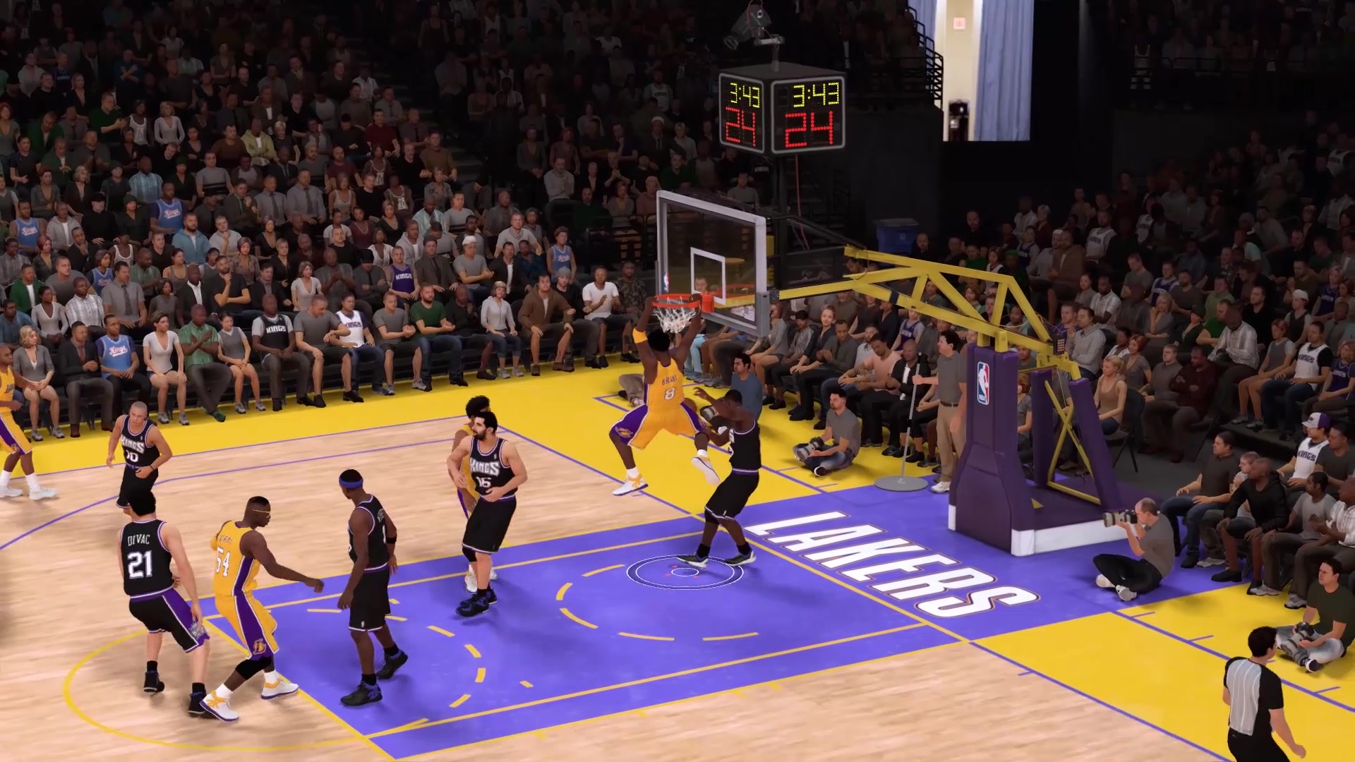 nba2k精彩时刻青涩的科比扣篮能力是不是职业生涯最强的