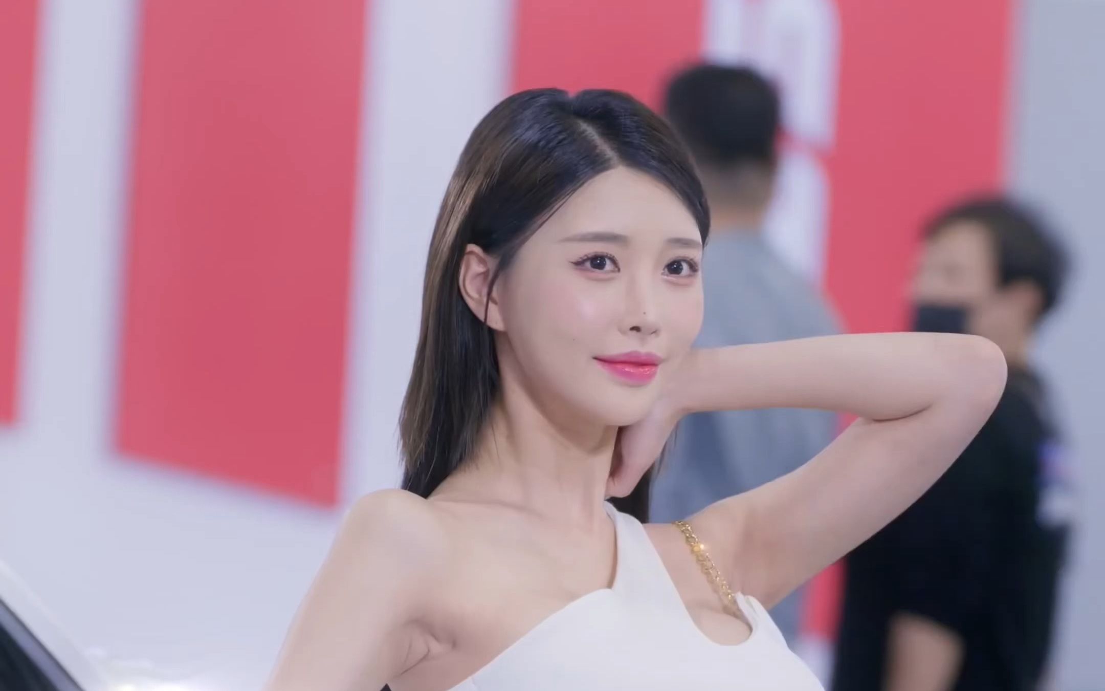 韩国模特lee sia 车展4k